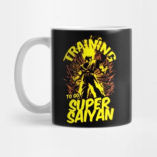 Training To Go Super Saiyan Mug